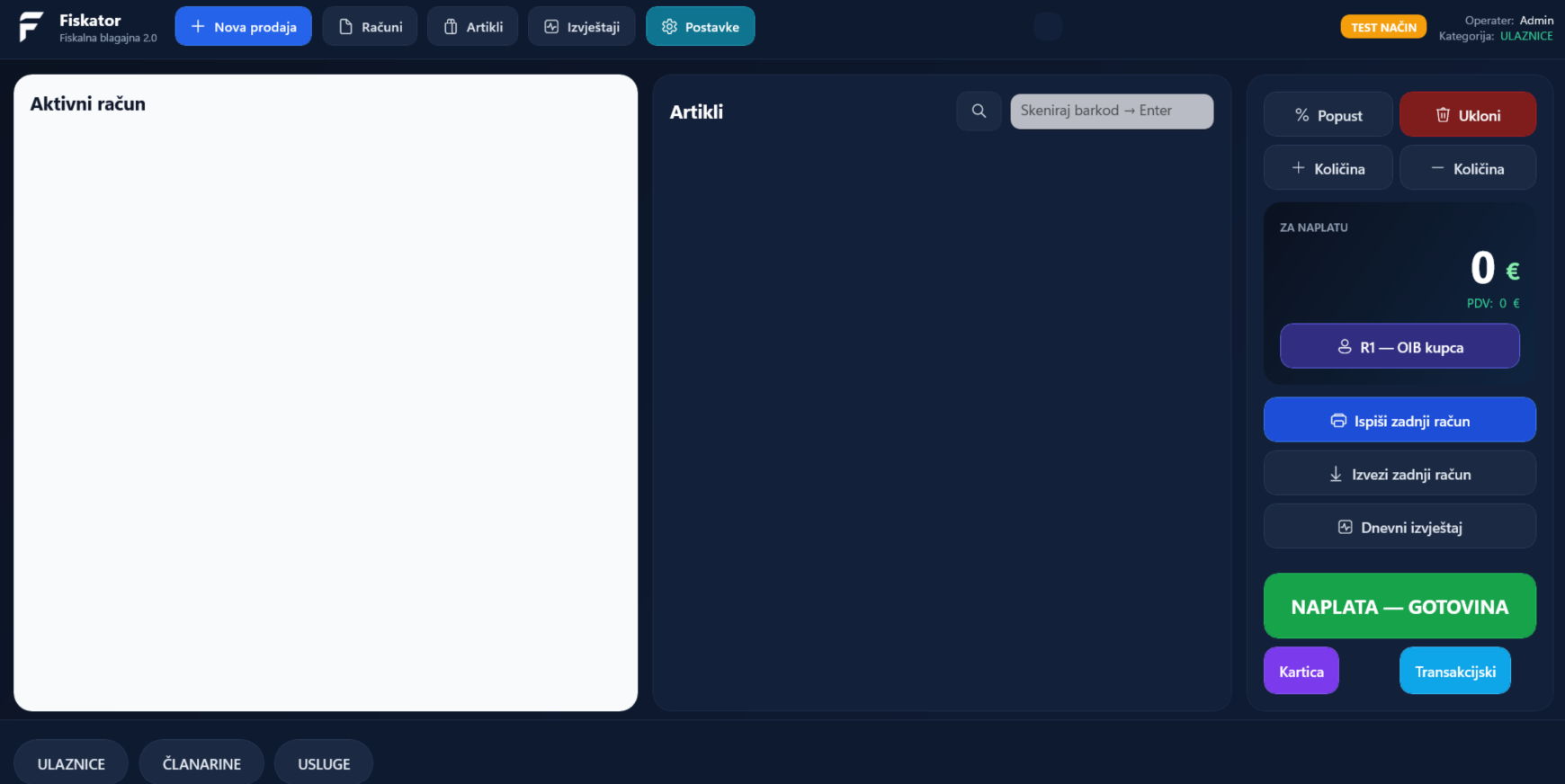Fiskator desktop